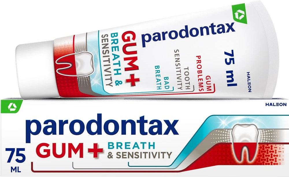 Parodontax Gum & Breath Sensitivity Toothpaste 75ml