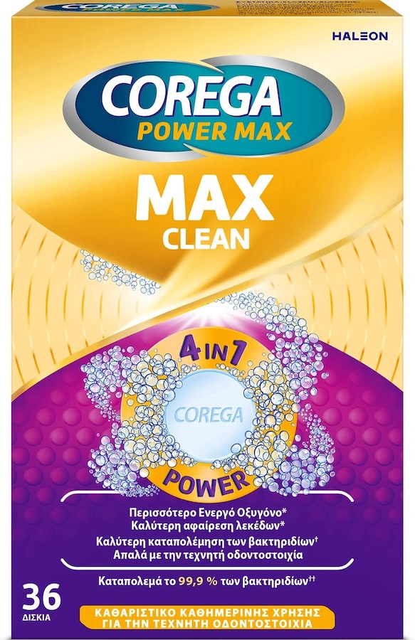 Corega Power Max Clean 4in1 36tabs