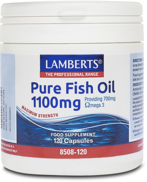 Lamberts Pure Fish Oil 1100mg 120caps