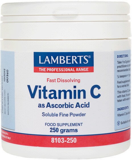 Lamberts Vitamin C as Abscorbic Acid 250gr