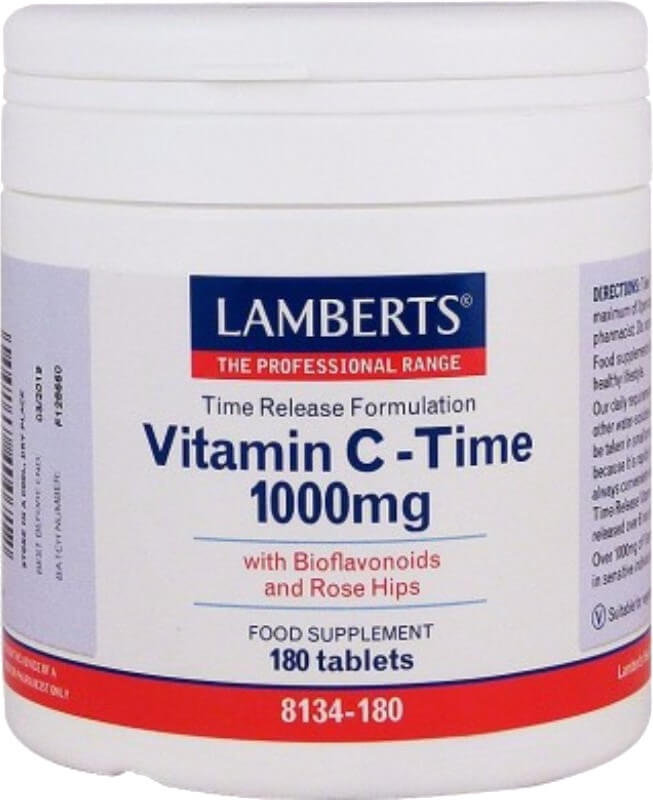 Lamberts Vitamin C Time Release 1000mg 180tabs