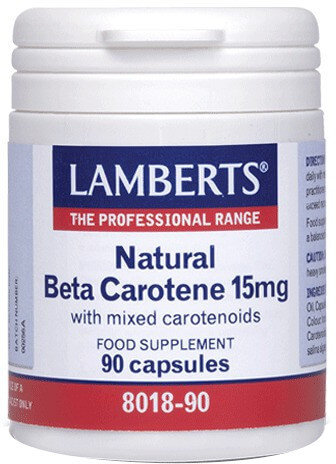 Lamberts Beta Carotene Natural 15mg 90caps