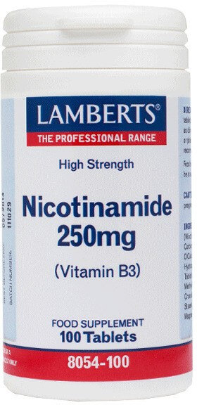 Lamberts Nicotinamide 250mg 100tabs