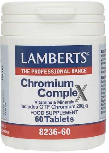 Lamberts Chromium Complex 60tabs