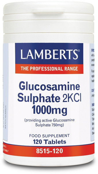 Lamberts Glucosamine Sulphate 2KCL 1000mg 120tabs