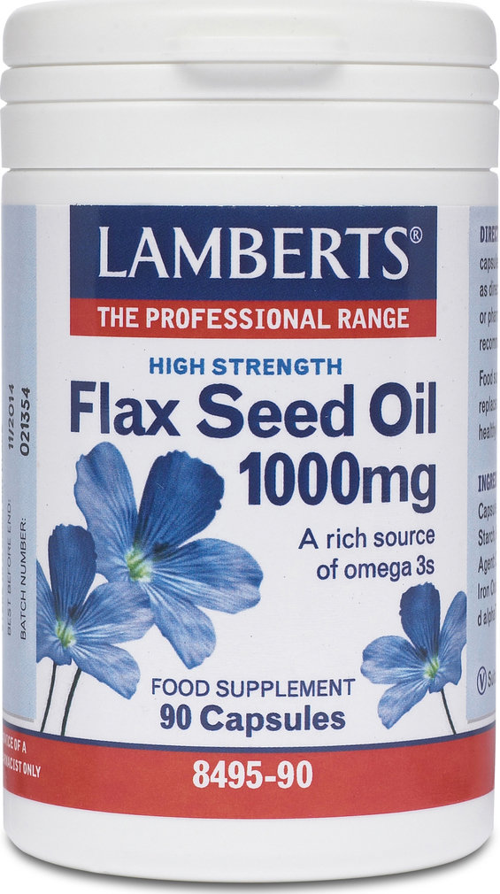 Lamberts Flax Seed Oil 1000mg 90caps