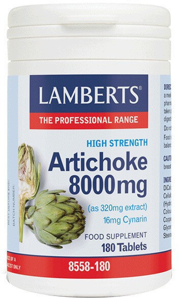 Lamberts Artichoke Ibisene 8000mg 180tabs