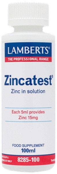 Lamberts Zincatest 15mg 100ml