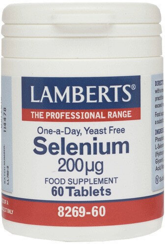 Lamberts Selenium 200μg 60tabs Lamberts Selenium 200μg 60tabs