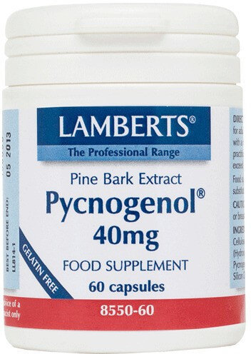 Lamberts Pycnogenol 40mg 60caps