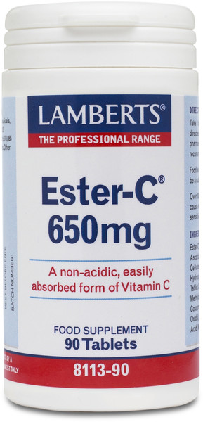 Lamberts Ester-C 650mg 90tabs