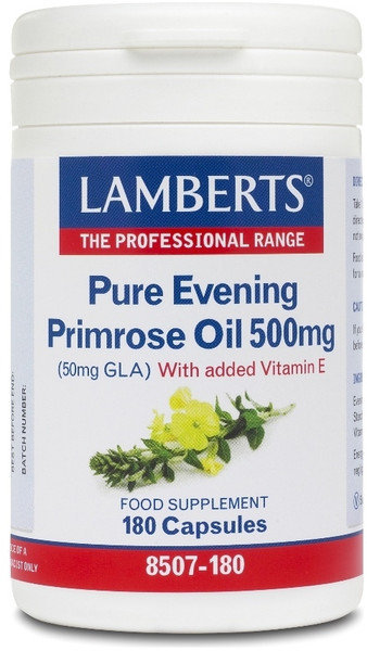Lamberts Pure Evening Primrose Oil 500mg 180caps