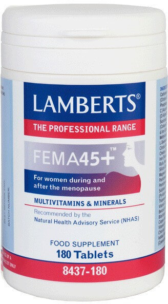 Lamberts Fema 45+ Multivitamin & Minerals 180tabs