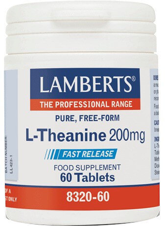 Lamberts L-Theanine 200mg 60tabs
