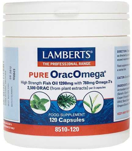 Lamberts Pure OracOmega Ω3 760mg 120caps