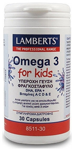 Lamberts Omega 3 For Kids Berry Bursts 30caps