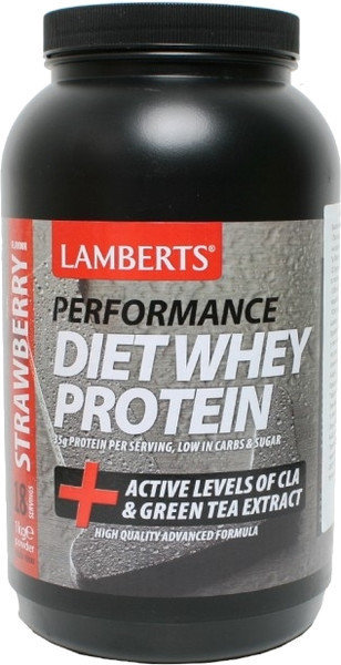 Lamberts Performance Diet Whey Protein Strawberry 1000gr