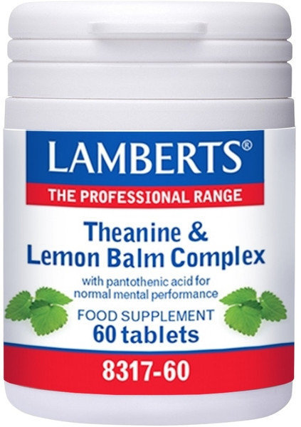 Lamberts Theanine & Lemon Balm Complex 60tabs