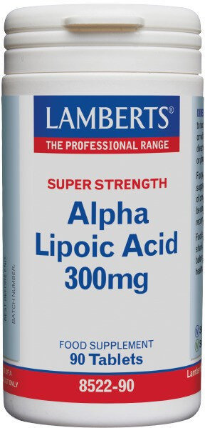 Lamberts Alpha Lipoic Acid 300mg 90tabs