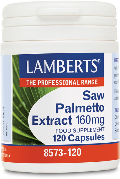 Lamberts Saw Palmetto Extract 160mg 120caps