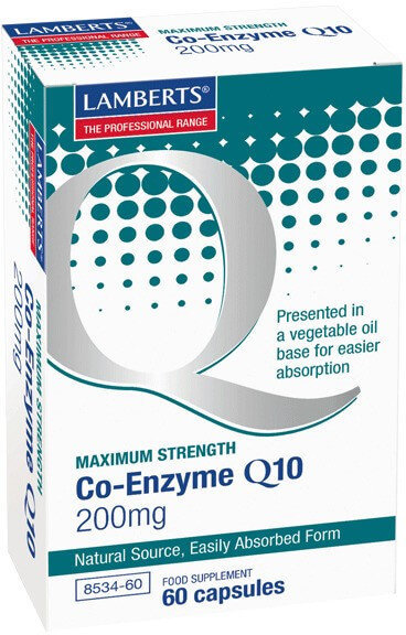 Lamberts Co-Enzyme Q10 200mg 60caps