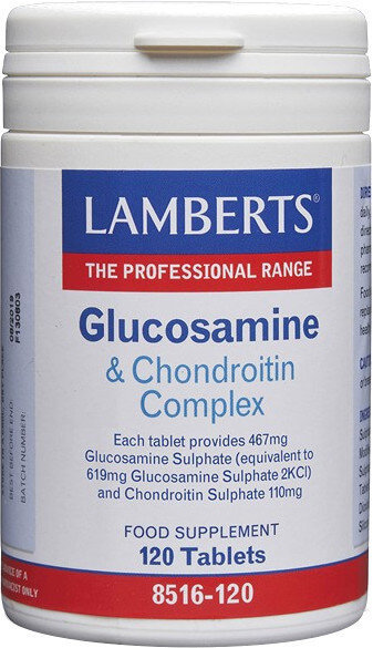 Lamberts Glucosamine Chondroitin Complex 120tabs