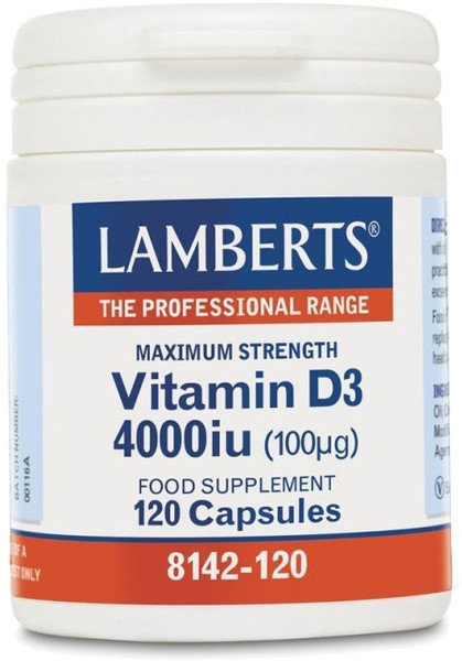 Lamberts Vitamin D3 4000IU 100μg 120caps
