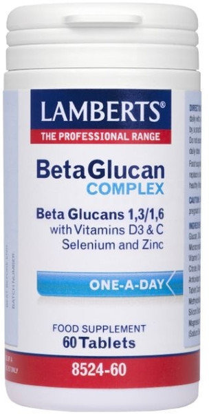 Lamberts Beta Glucan Complex 60tabs
