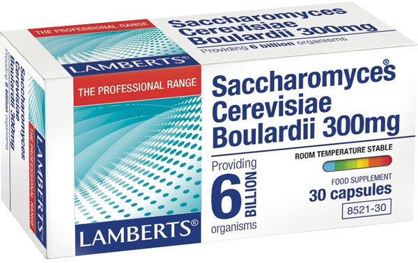 Lamberts Saccharomyces Boulardii 300mg 30caps