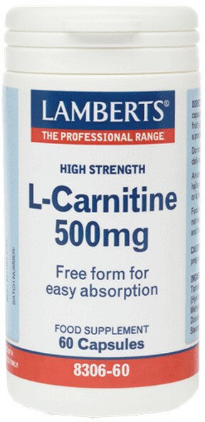 Lamberts L-Carnitine 500mg 60caps