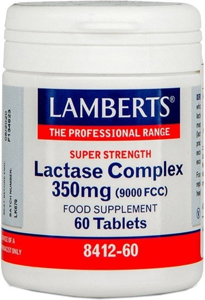 Lamberts Lactase Complex 350mg 60tabs