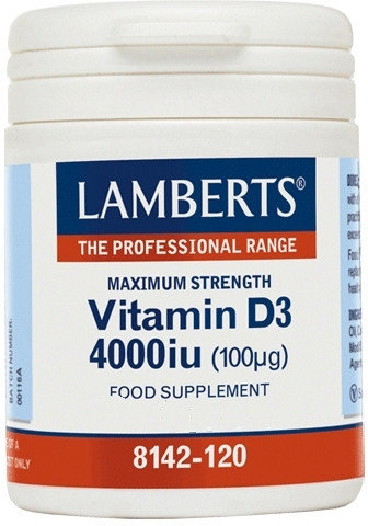 Lamberts Vitamin D3 4000iu 100μg 30caps