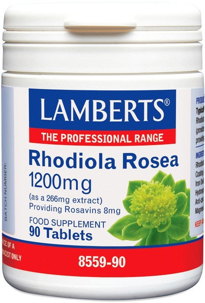 Lamberts Rhodiola Rosea 1200mg 90tabs