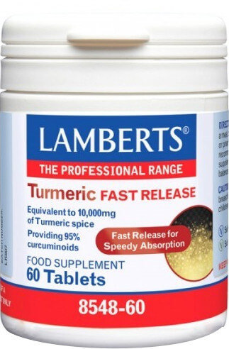 Lamberts Turmeric Fast Release 200mg 60tabs