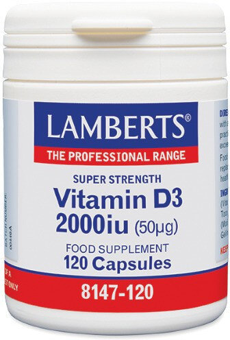 Lamberts Vitamin D3 2000iu 120caps