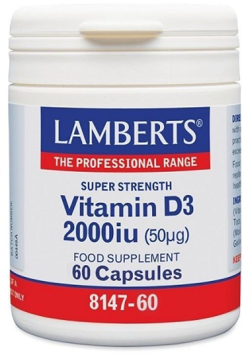 Lamberts Vitamin D3 2000iu 60caps