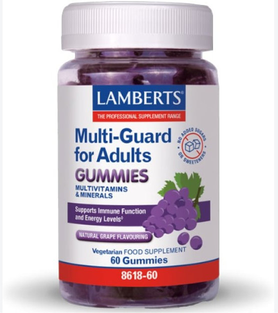 Lamberts Multi-Guard for Adults Gummies 60gummies