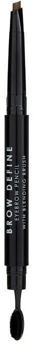 Mua Brow Define Eyebrow Pencil With Blending Brush Mid Brown