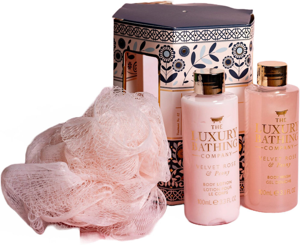 Grace Cole Velvet Rose & Peony Body Essentials Set