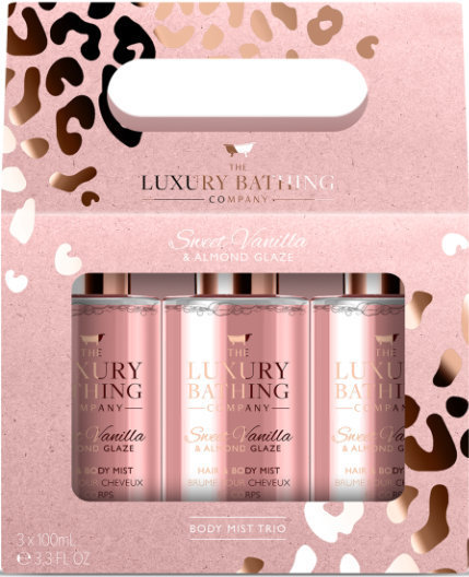 Grace Cole Trio of Body Mists Sweet Vanilla & Almond Glaze