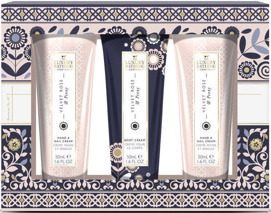 Grace Cole Velvet Rose & Peony Hand & Body Care Set