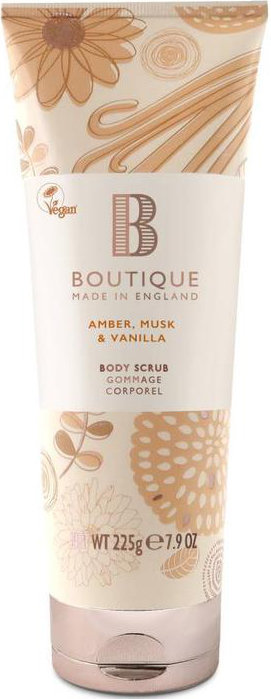 Grace Cole Amber Musk And Vanilla Body Scrub 225ml