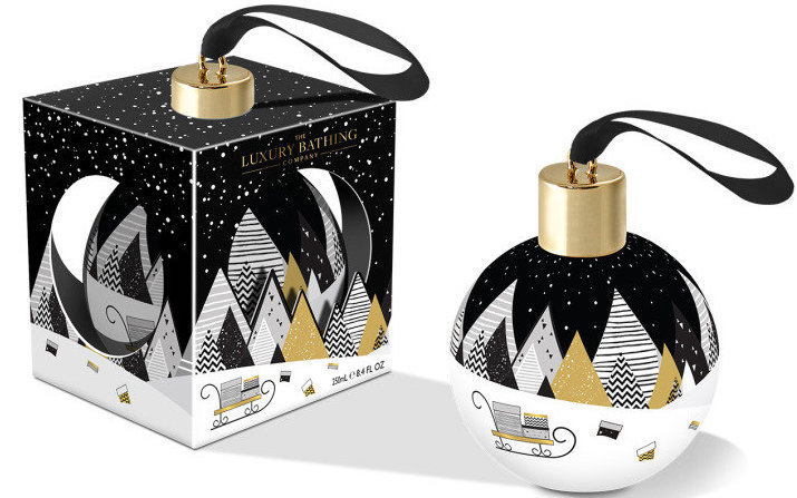 G.C Sparkling Pear Nectarine Festive Ball Bath Soak 250ml