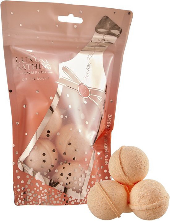 Grace Cole Cocktail Bath Fizzers Pouch Passion Fruit Martini