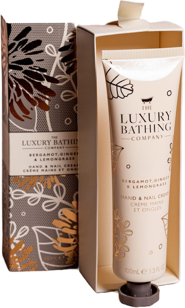 Grace Cole Luxury Hand Cream Bergamot Ginger Lemongrass 100m