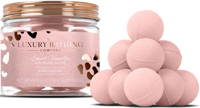 Grace Cole Sweet Vanilla & Almond Glaze Bath Fizzers 10x15gr