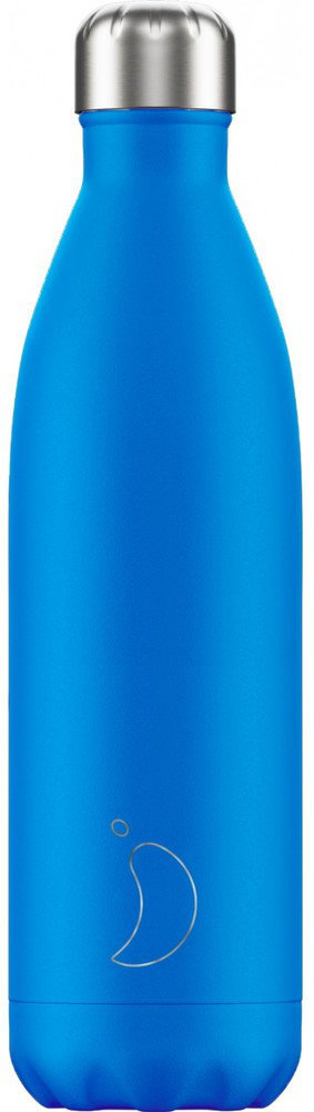 Chilly's Bottle Neon Blue 750ml