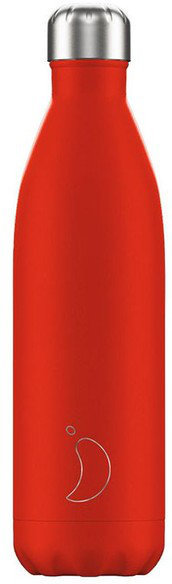 Chilly's Bottle Neon Red Edition Reusable Bottle 750ml
