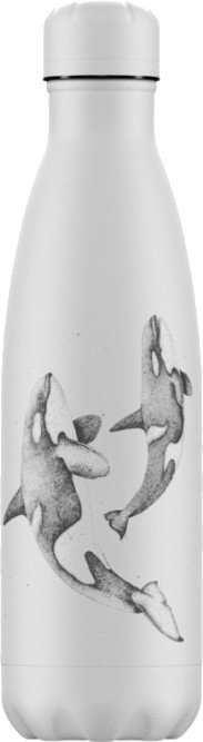 Chilly's Bottle Sea Life Edition Orca Reusable Bottle 500ml