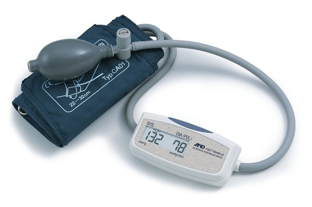A&D Medical Compact Semi Automatic Blood Pressure Monitor